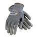 MaxiCut 3 18-570 Continuous Knit MicroFoam Nitrile Cut-Resistant Glove, Large, Green, 12 Dozen per
